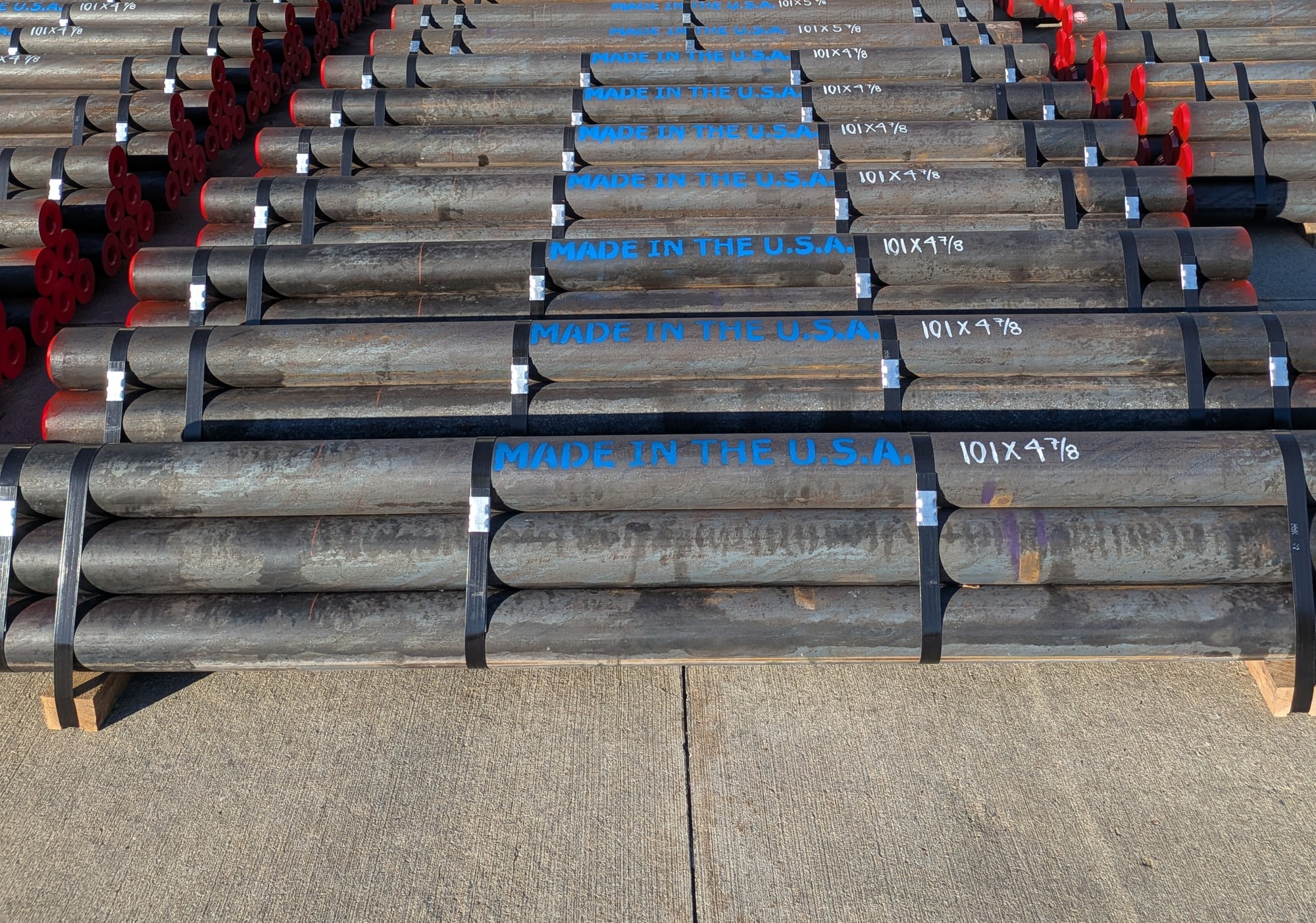 Precision American steel hammer pins at RDK Enterprises facility