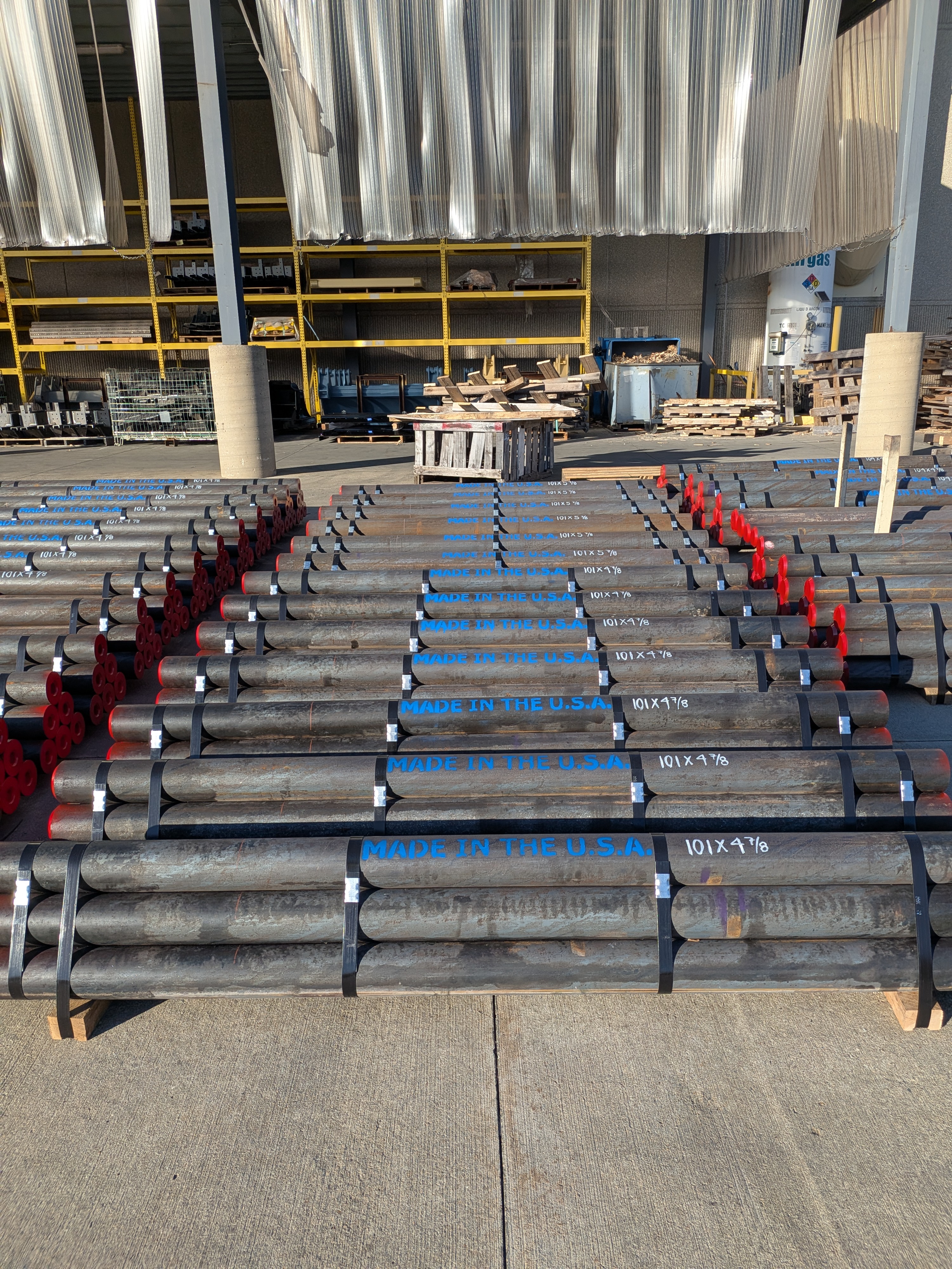 RDK Enterprises hammer pins ready for shipment - Made in the U.S.A.
